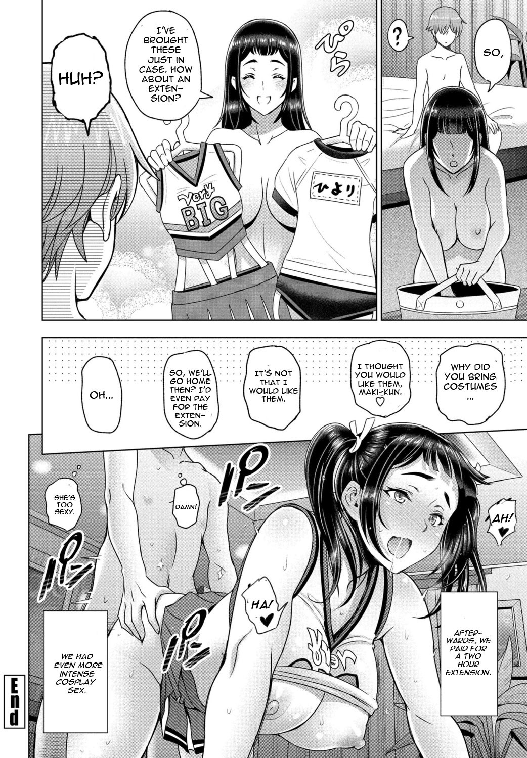 Hentai Manga Comic-Going To a Love Hotel With Senpai-Read-20